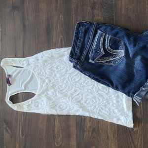 Lace Tank Top